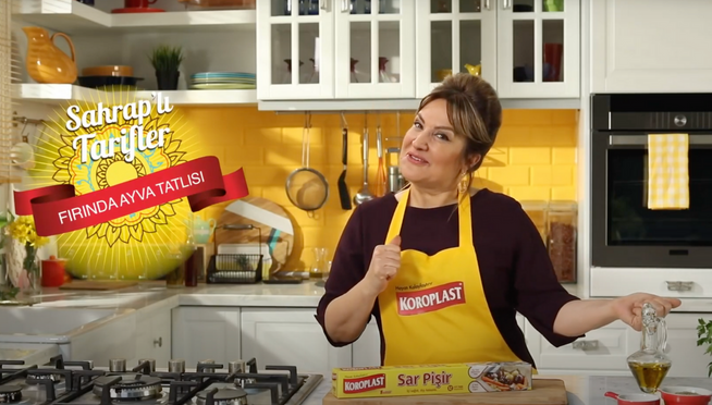 Koroplast Fırında Ayva Tatlısı